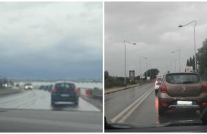 Capoterra, disastrosa 195: la pioggia paralizza il traffico