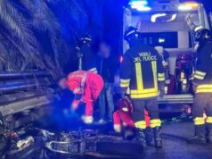 Oristano, scontro auto-moto sul ponte del Rimedio: 2 feriti in ospedale