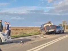 Scontro sulla 195 tra Macchiareddu e Giorgino, coinvolte due auto e un pickup | Video