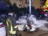 Paura questa mattina ad Alghero, incendiate due moto e un’automobile