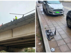 Cagliari, piovono detriti dall’Asse Mediano | I residenti: “Subito le barriere”