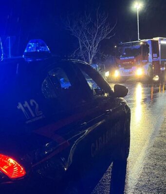 Gonnosfanadiga, scontro sulla Statale 196: 4 feriti