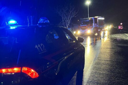 Gonnosfanadiga, scontro sulla Statale 196: 4 feriti