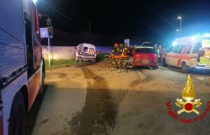 Alghero, scontro tra auto e fuoristrada: una donna ferita