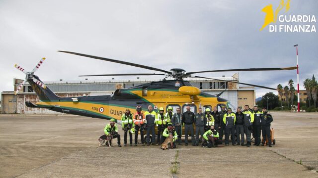 esercitazione guardia di finanza cagliari