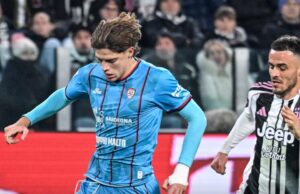 Juventus-Cagliari 2-1, il gol di Esposito illude: Yildiz la ribalta