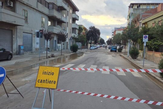 Quartu di nuovo senz’acqua, nuova rottura in via Manara