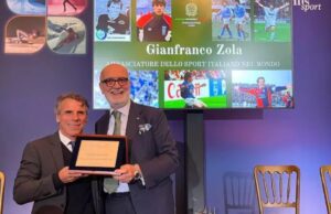Gianfranco Zola, arriva la nomina ad ambasciatore sport italiano nel mondo