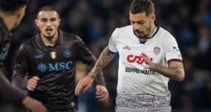 Napoli-Cagliari 10-9 dopo i rigori, rossoblù fuori dalla Coppa Italia