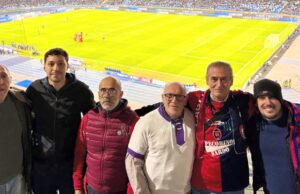 Napoli-Cagliari, sugli spalti del Maradona 6 tifosi rossoblù nel settore ospiti