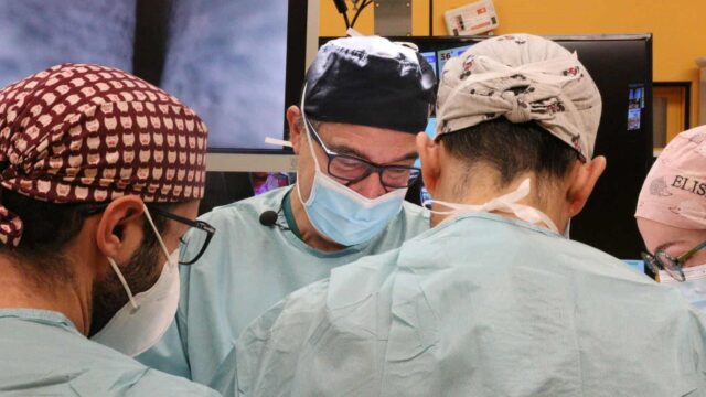 professor calò opera in diretta