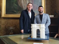 Porta Cristina in Lego, l’ultima opera dell’artista Maurizio Lampis