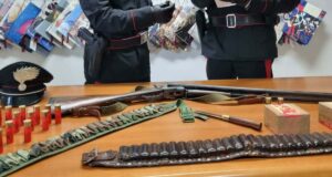 Armi illegali nelle campagne di Gonnosfanadiga: arrestato un 57enne