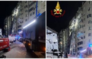 Attimi di paura a Cagliari, incendio in abitazione nel quartiere Sant’Elia