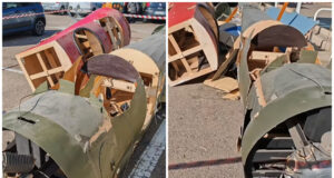 Cagliari, la brutta fine degli aerei dell’ex Città Mercato: monta l’indignazione