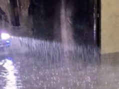 Nubifragi in Sardegna, grossi disagi a Olbia: l’acqua entra dentro le case