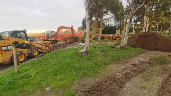 Santa Giusta, lavori anti erosione per salvare le rive dello stagno