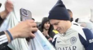 Tifosi arabi sbagliano il nome di Barella: la risposta è tutta da ridere | Video