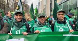 Agricoltori sardi a Bruxelles, Confagricoltura: “Tagli Pac colpo di grazia”