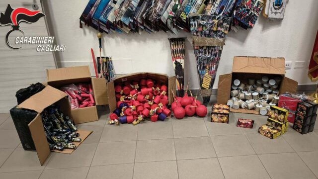 Sestu, fabbricava materiale pirotecnico artigianale: 37enne arrestato
