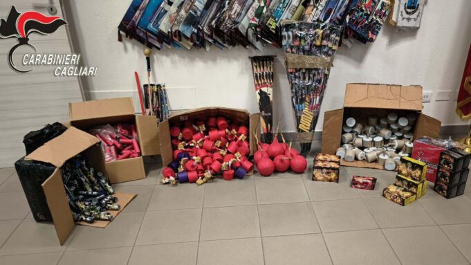 Sestu, fabbricava materiale pirotecnico artigianale: 37enne arrestato