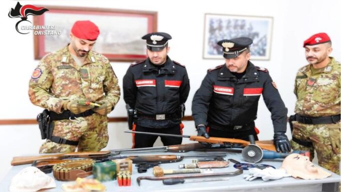 Sorradile, approfittano della nebbia per rubare armi e munizioni: 3 arresti