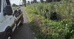 San Vero Milis, sbanda uscendo fuori strada: la conducente, ferita, in ospedale