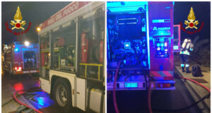 Paura a La Maddalena, incendio in piena notte in un appartamento