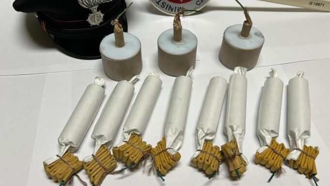 Serramanna, oltre 1Kg di botti illegali sequestrati: 28enne denunciato