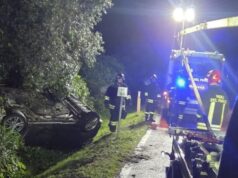 Oristano, si ribalta con l’auto finendo in cunetta: fugge poi va al Pronto Soccorso