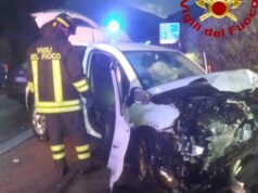 Scontro sulla 125 var a Cardedu, 4 persone ferite