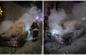 Incendio in galleria a Budoni, agenti della penitenziaria evitano il peggio