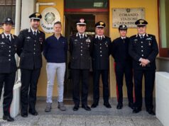 Arbus, visita del Comandante provinciale carabinieri al sindaco Salis