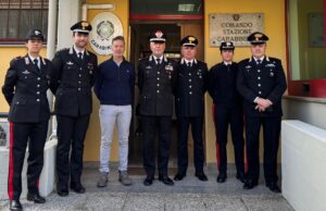 Arbus, visita del Comandante provinciale carabinieri al sindaco Salis