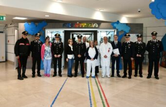 Cagliari, i Carabinieri portano sorrisi in Pediatria al Brotzu