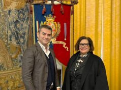 Cagliari, la nuova Prefetta Paola Dessì in visita a Palazzo Baccaredda