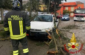 Maltempo in Sardegna, circa 200 interventi dei Vigili del fuoco in 24 ore