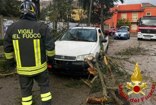 Maltempo in Sardegna, circa 200 interventi dei Vigili del fuoco in 24 ore