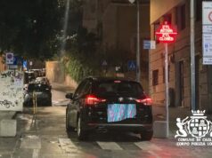 Cagliari, targa coperta con un asciugamano per entrare in Ztl: denunciato