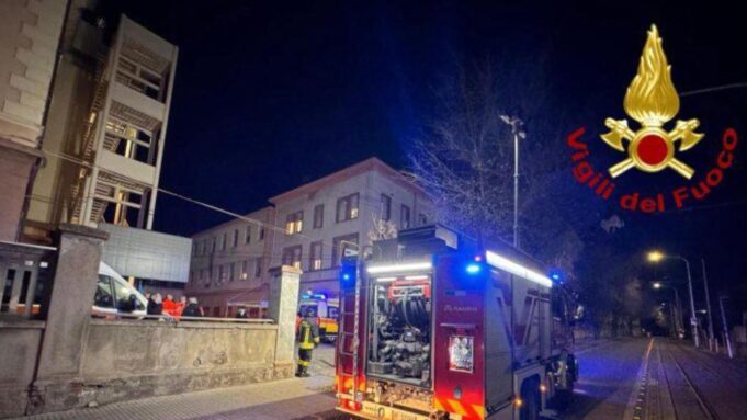 Attimi di paura a Sassari, incendio alle cliniche San Pietro
