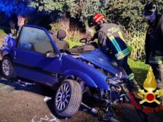 San Sperate, brutto scontro tra due auto: un conducente gravemente ferito