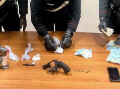 Cagliari, trovati in un B&B con cocaina e una pistola: un arresto e due denunce