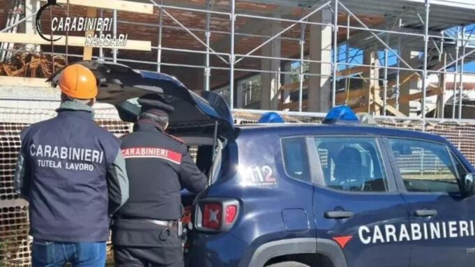 Golfo Aranci, irregolarità sulla sicurezza: denunciato il legale di una ditta edile