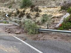 Maltempo Sardegna, primi disagi: frane in Ogliastra, strade allagate nel nuorese