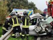 Spaventoso incidente ad Assemini, camion e auto si scontrano lungo la Ss 130