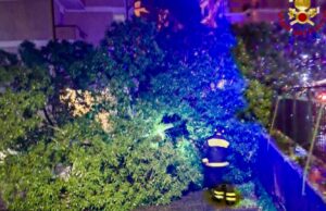 Maltempo in Sardegna, sono 150 gli interventi dei Vigili del fuoco