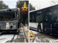 Tragedia sventata a Sassari, si incendia un bus: passeggeri in fuga