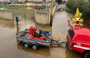 Disagi causati dal ciclone Harry: 700 interventi da parte dei Vigili del fuoco | Fotogallery