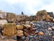 Sito archeologico di Nora, danni ingenti causati dal ciclone Harry