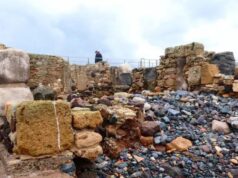 Sito archeologico di Nora, danni ingenti causati dal ciclone Harry